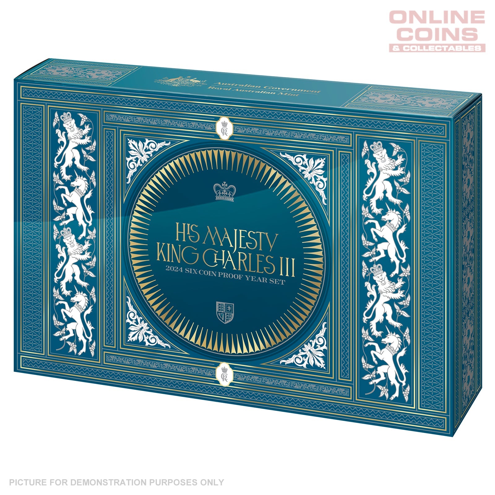 2024 Six Coin PROOF Year Set - HM King Charles III Effigy